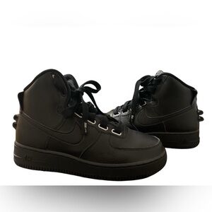 Nike Air Force 1 High Utility Triple Black Leather